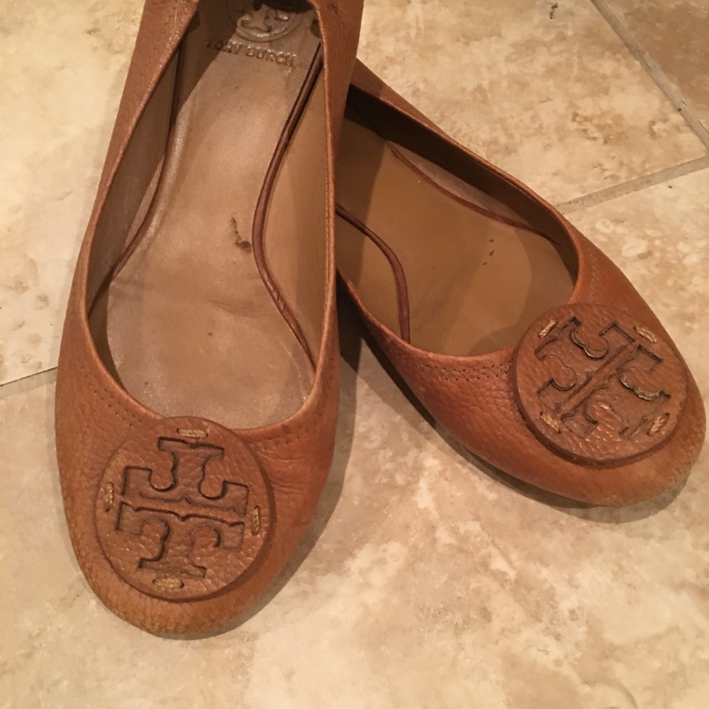 Tory Burch Reva flats- like new